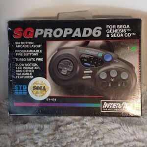 New Factory Sealed Sega Genesis SG Propad6 SV-439